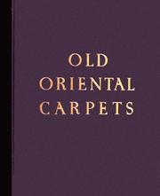 Cover of: Old oriental carpets