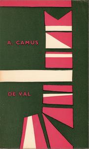 Cover of: De val by Albert Camus ; [vert.: Anne Maclaine Pont]