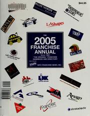 Cover of: The 2005 franchise annual: "the original" franchise handbook and directory