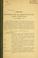 Cover of: Bemerkungen über den essbaren Palolowurm, Lysidice viridis Gray