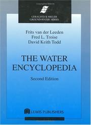 The water encyclopedia by Frits Van der Leeden