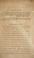 Cover of: Joint resolution defining the position of the Confederate States, and declaring the determination of the Congress and the people thereof to prosecute the war till their independence is acknowledged.