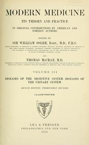 Cover of: Modern medicine | Sir William Osler