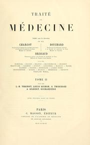 Cover of: Traité de médecine by Jean-Martin Charcot