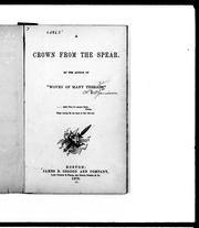 Cover of: A crown from the spear