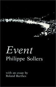 Event by Philippe Sollers