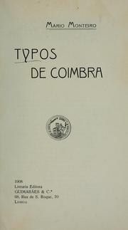 Cover of: Typos de Coimbra by Mario Monteiro