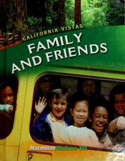 Cover of: California vistas: Family and friends