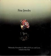 Cover of: Fine jewelry
