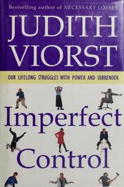 Cover of: Imperfect control by Judith Viorst