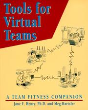 Cover of: Tools for virtual teams by Jane E. Henry