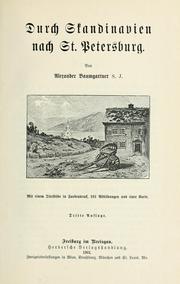 Cover of: Durch Skandinavien nach St. Petersburg