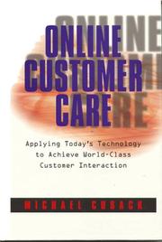 Cover of: Online Customer Care by Michael Cusack