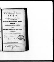 Cover of: De La Rochefaucauld [sic] Liancourt, Reisen in den Jahren 1795, 1796 und 1797 durch alle an der See belegenen Staaten der nordamerikanischen Republik by François duc de La Rochefoucauld