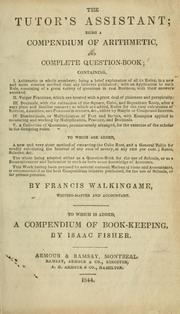Cover of: The tutor's assistant by Francis Walkingame