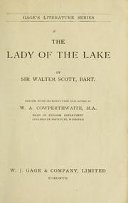 Cover of: The lady of the lake by Sir Walter Scott