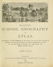 Cover of: Modern school geography and atlas by 