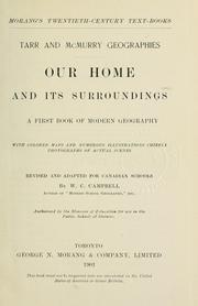 Cover of: Our home and its surroundings: a first book of modern geography