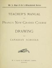 Cover of: Teacher's manual for Prang's new graded course in drawing for Canadian schools by 