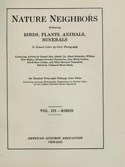 Cover of: Nature, Animals and Natural History