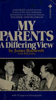 Cover of: My parents: a differing view