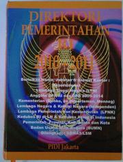 Cover of: Daftar Nama Alamat Pejabat 2009-2014 Direktori Pemerintahan RI 2010-2011 by 