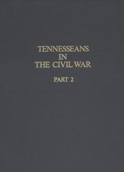 Cover of: Tennesseans in the Civil War by Tennessee Historical