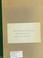 Cover of: Canada's agricultural extension services