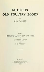 Cover of: Notes on old poultry books