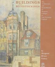 Cover of: Buildings for bluestockings by Margaret Birney Vickery