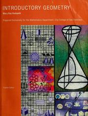 Cover of: Introductory geometry by Mary Kay Hudspeth