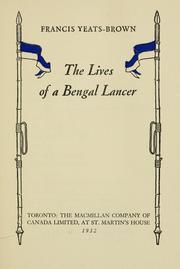Cover of: The lives of a Bengal lancer by Francis Yeats-Brown