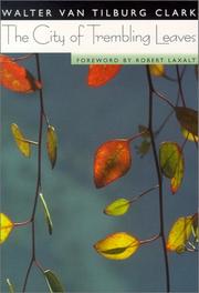 Cover of The city of trembling leaves