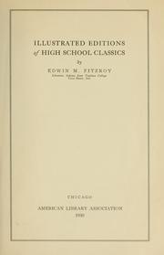Illustrated editions of high school classics by Edwin Maurice Fitzroy