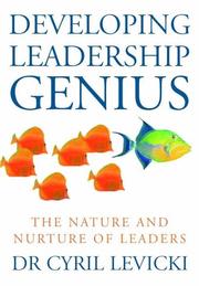 Cover of: Developing Leadership Genius by Cyril Levicki