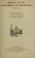 Cover of: History of the University of Edinburgh, 1883-1933