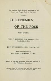 Cover of: Enemies of the rose by England National Rose Society