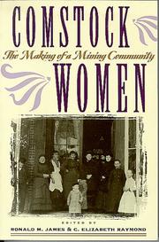 Cover of: Comstock women by edited by Ronald M. James & C. Elizabeth Raymond.