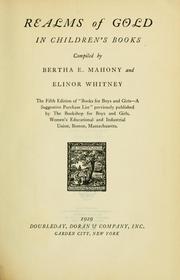 Cover of: Realms of gold in children's books by Bertha E. Mahony Miller