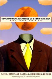 Geographical identities of ethnic America by Kate A. Berry, Martha L. Henderson