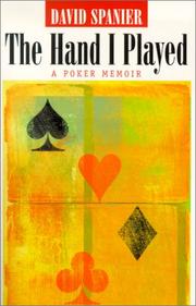 Cover of: The Hand I Played: A Poker Memoir (The Gambling Studies Series)