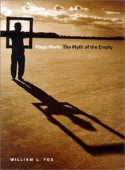 Cover of: Playa works by Fox, William L.