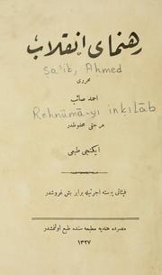 Cover of: Rehnümā-yi inḳilāb