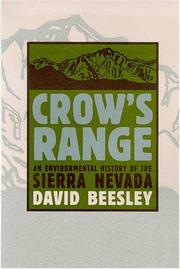 Cover of: Crow's Range by David Beesley