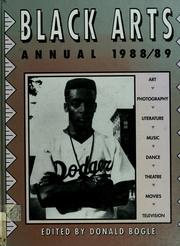 Cover of: Black arts annual 1988/1989