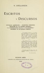 Cover of: Escritos y discursos