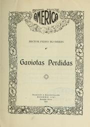 Cover of: Gaviotas perdidas by Héctor Pedro Blomberg