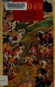 Cover of: The Bhagavad-gita by a translation by Barbara Stoler Miller.