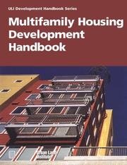 Cover of: Multifamily Housing Development Handbook