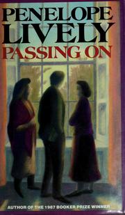 Cover of: Passing on by Penelope Lively